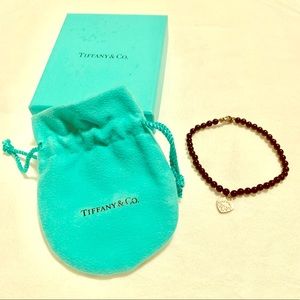 Tiffany & Co: Bead bracelet in black onyx